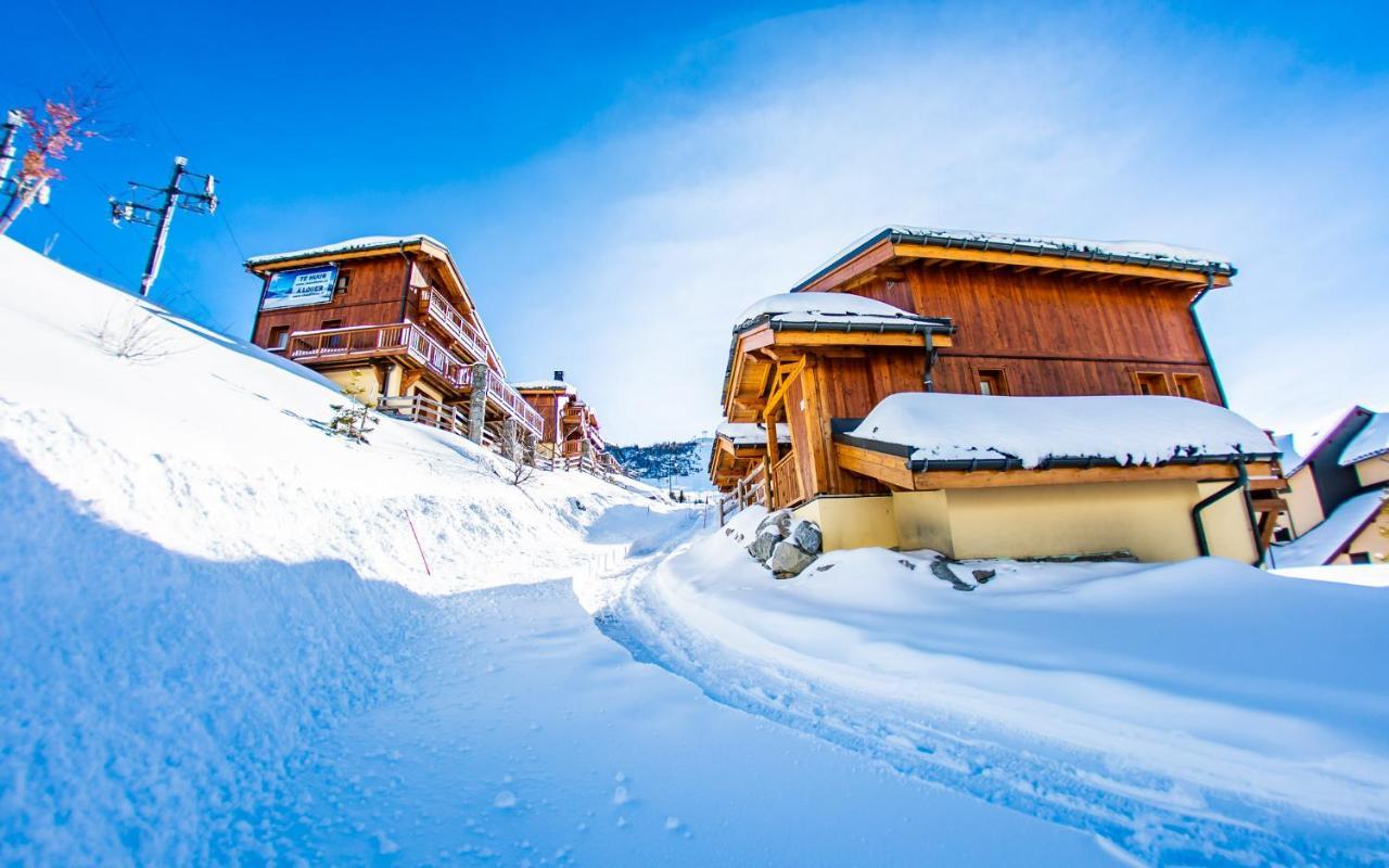 Parc Madeleine - Chalets Saint-François-Longchamp Extérieur photo